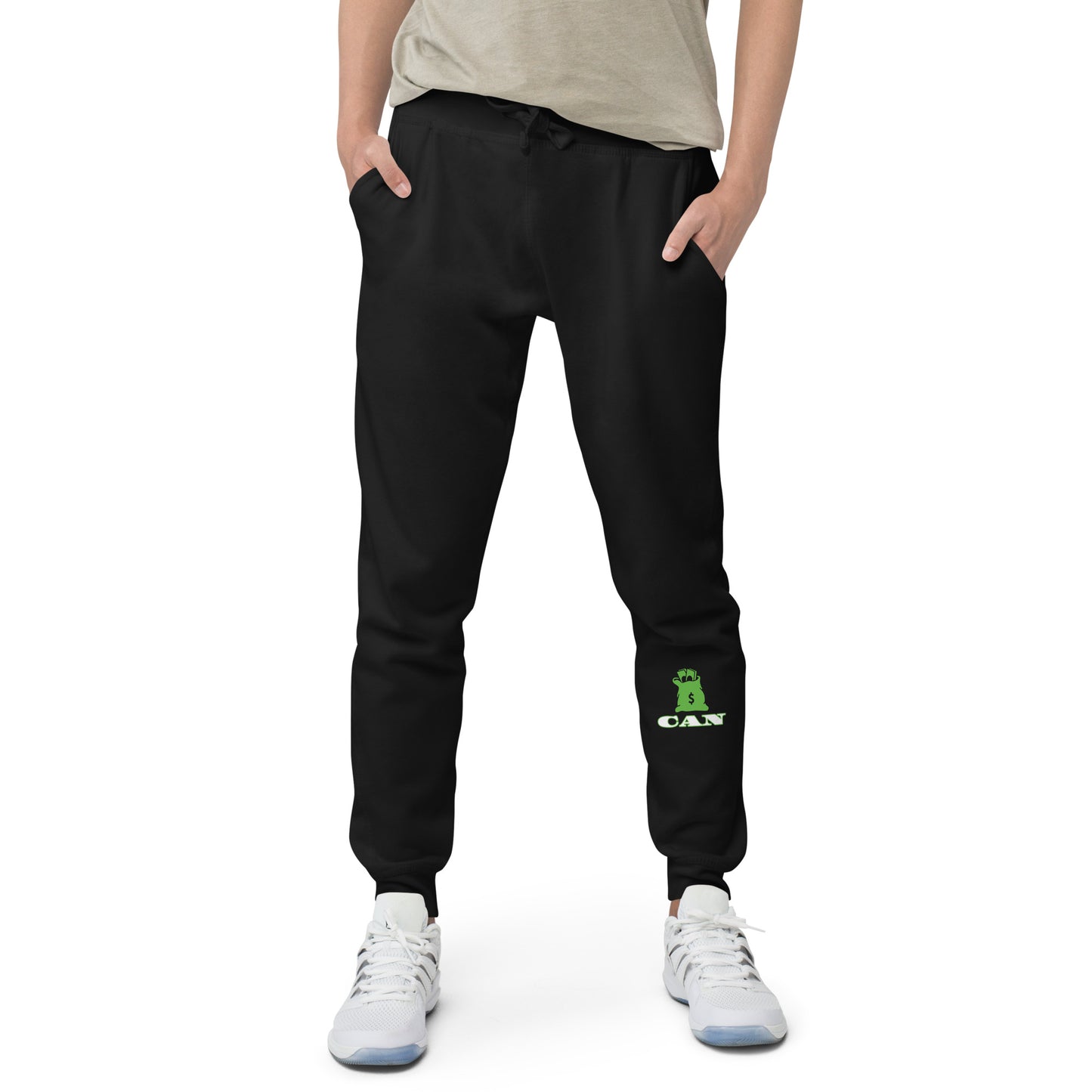 MONEY CAN Unisex fleece sweatpants