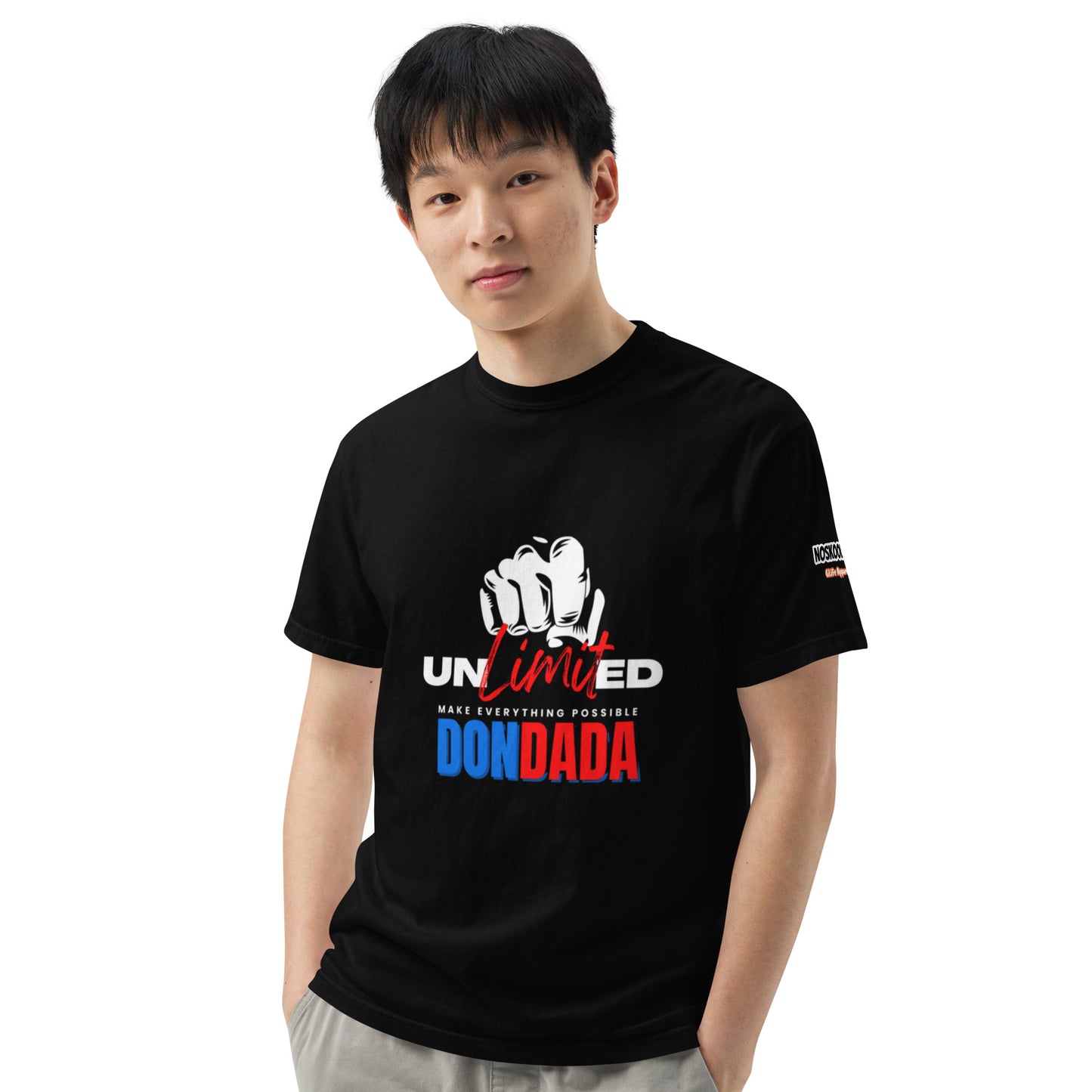 DON DADA Unisex garment-dyed heavyweight t-shirt