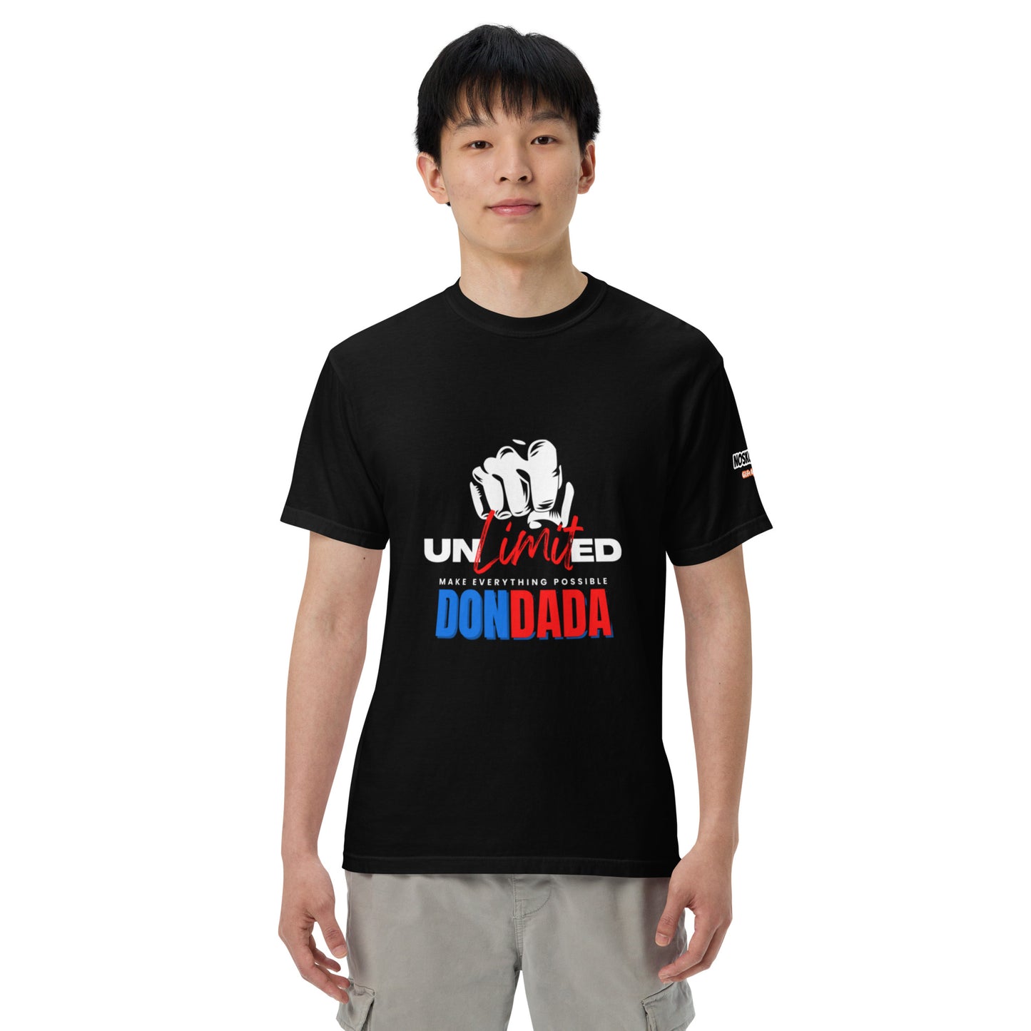 DON DADA Unisex garment-dyed heavyweight t-shirt