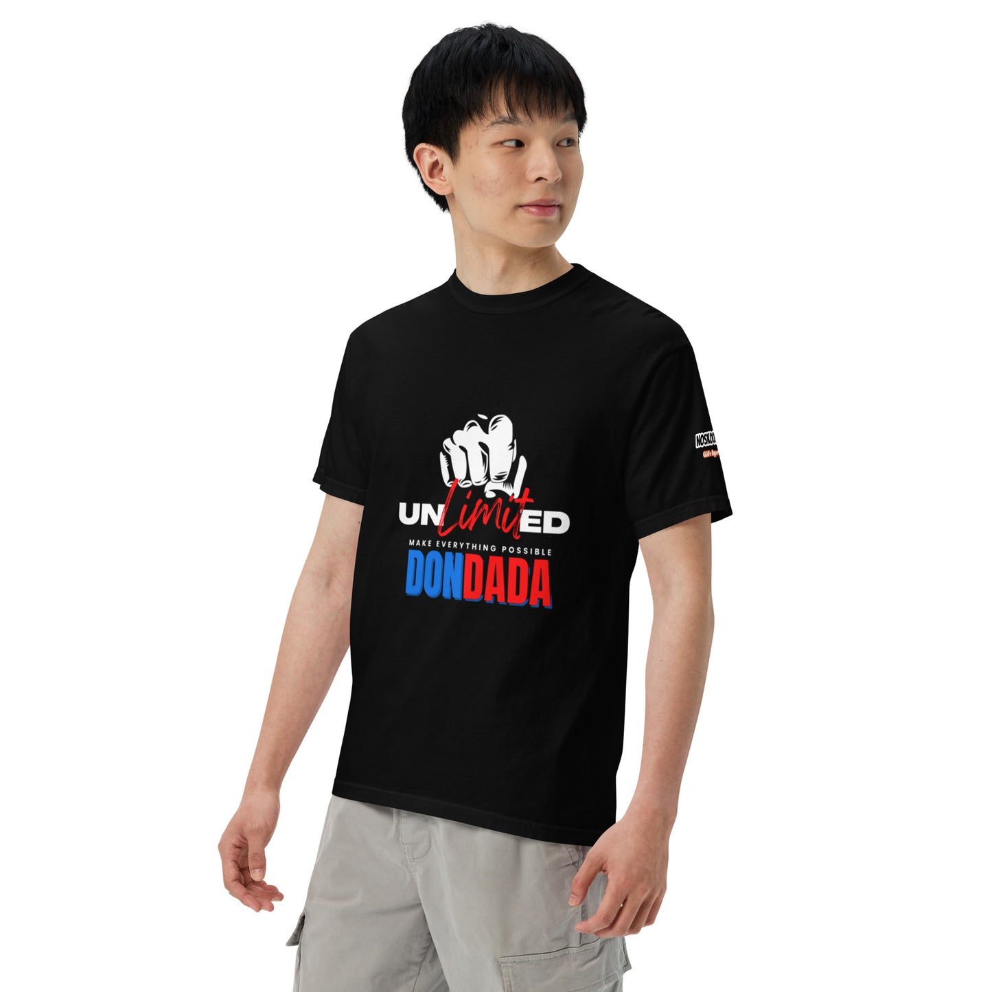 DON DADA Unisex garment-dyed heavyweight t-shirt