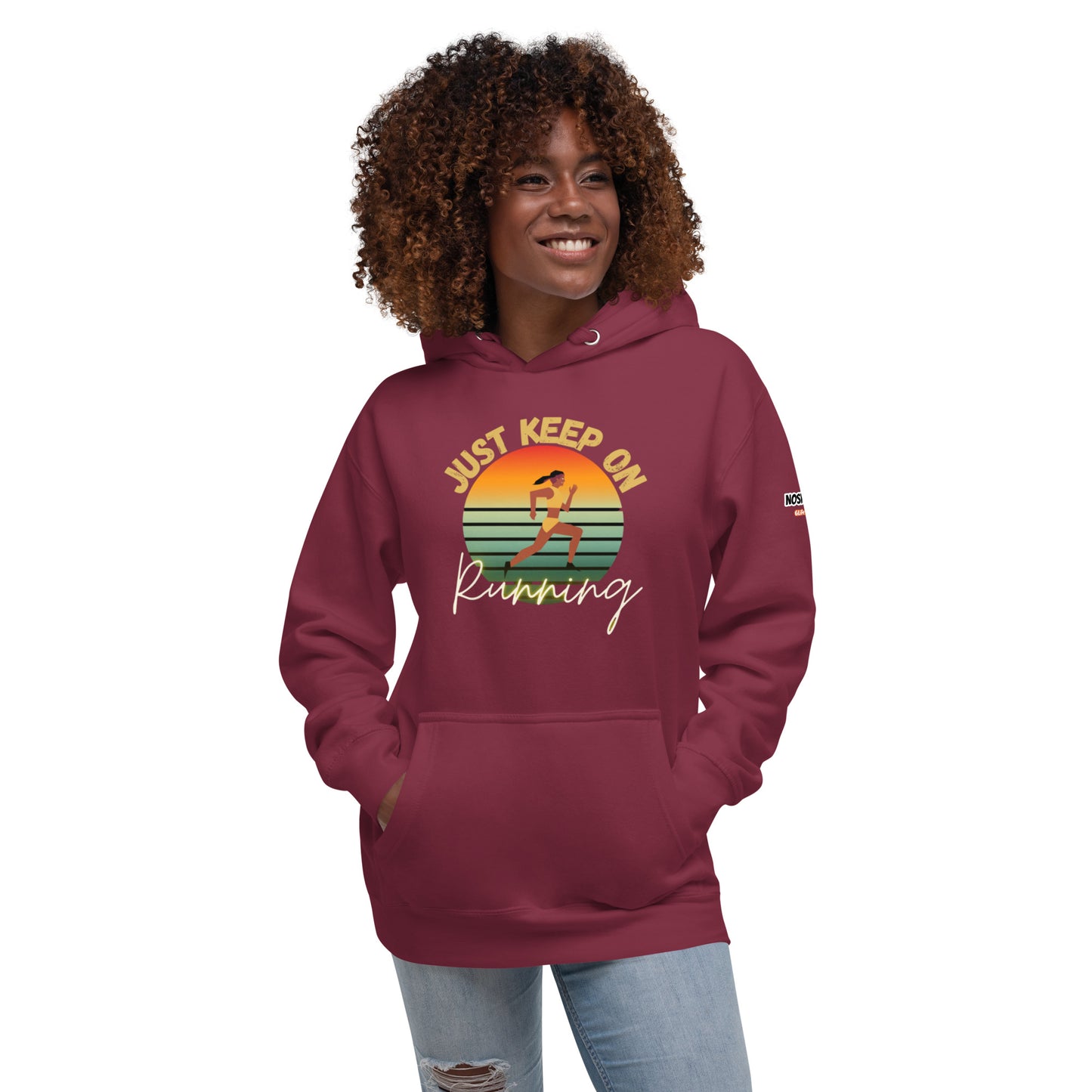 "Running" Unisex Hoodie