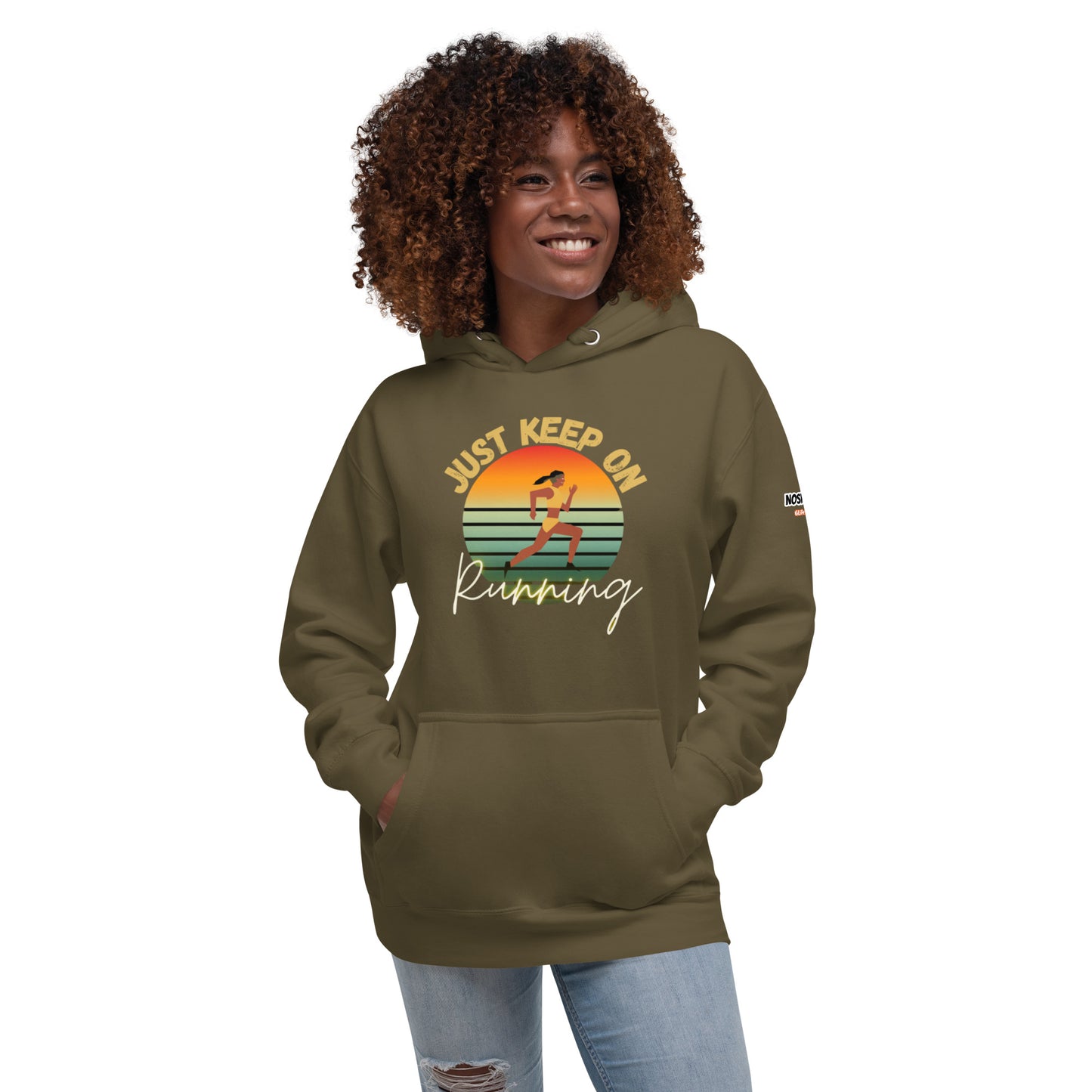 "Running" Unisex Hoodie