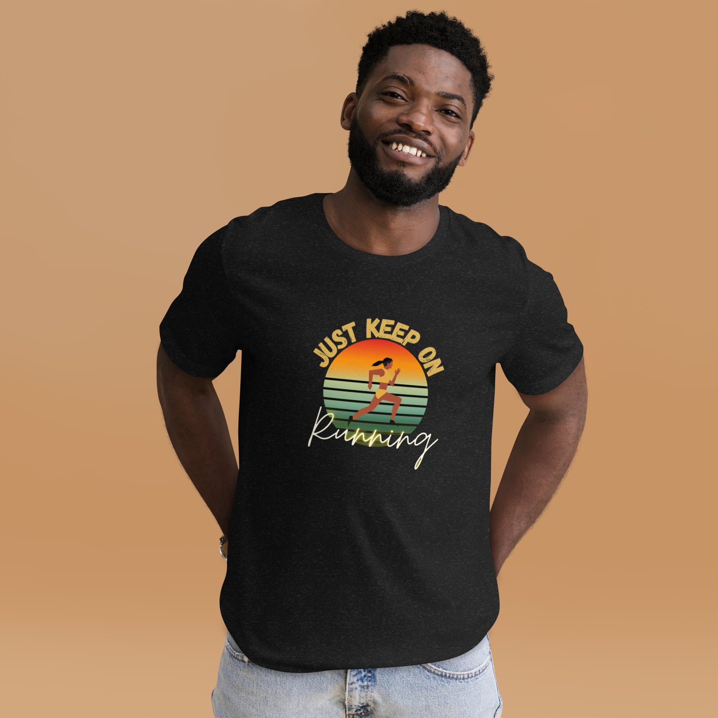 "Running" Unisex t-shirt