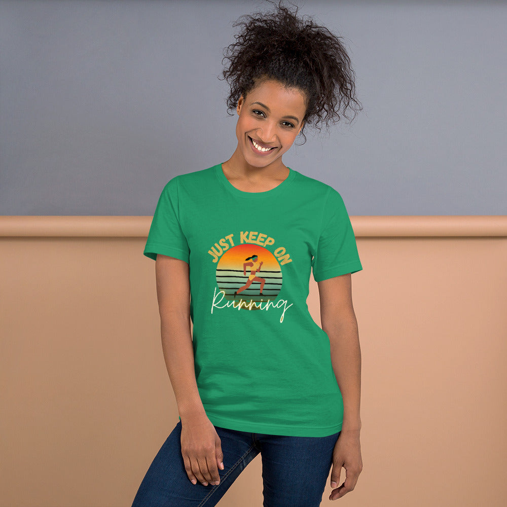 "Running" Unisex t-shirt