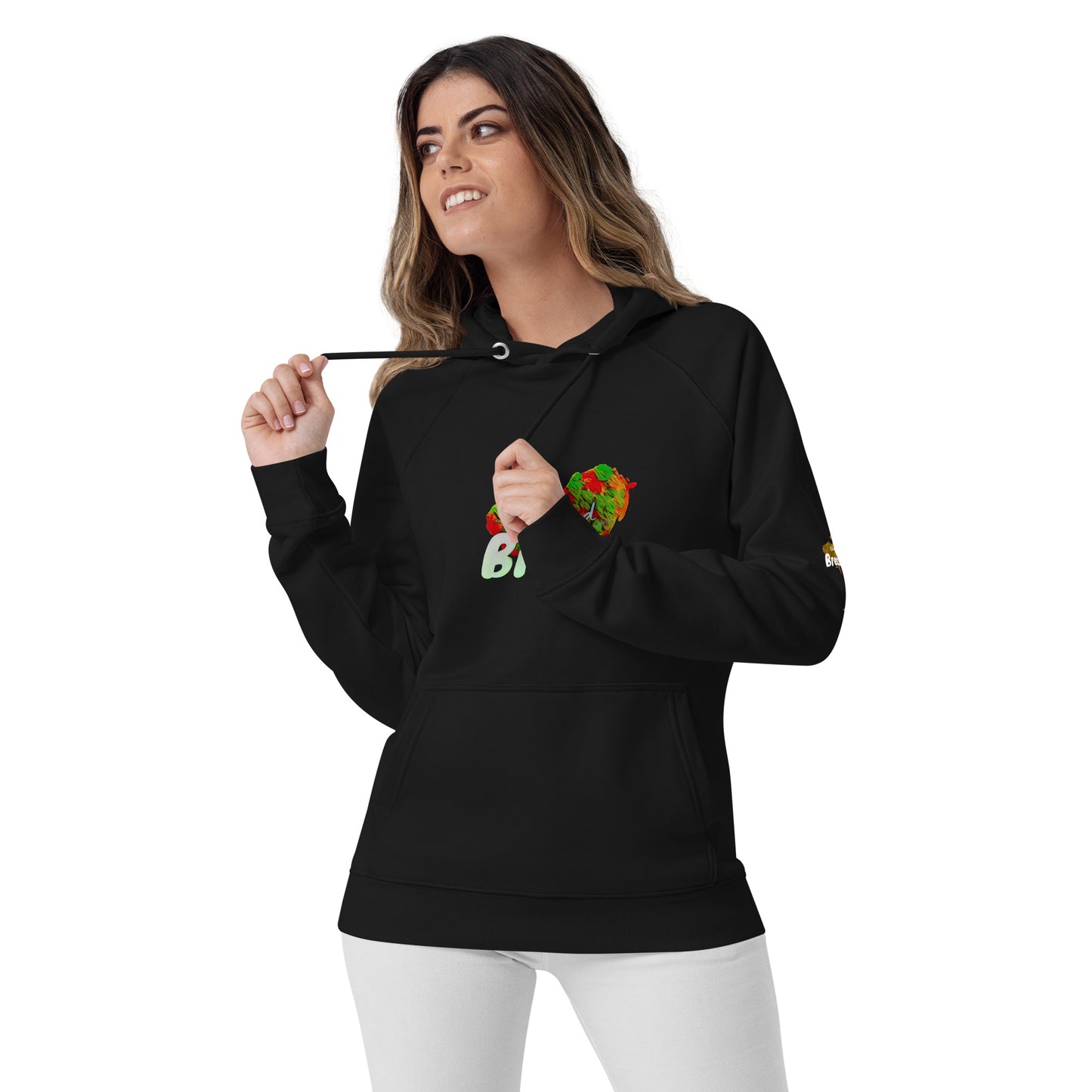 GLIFE Unisex eco raglan hoodie