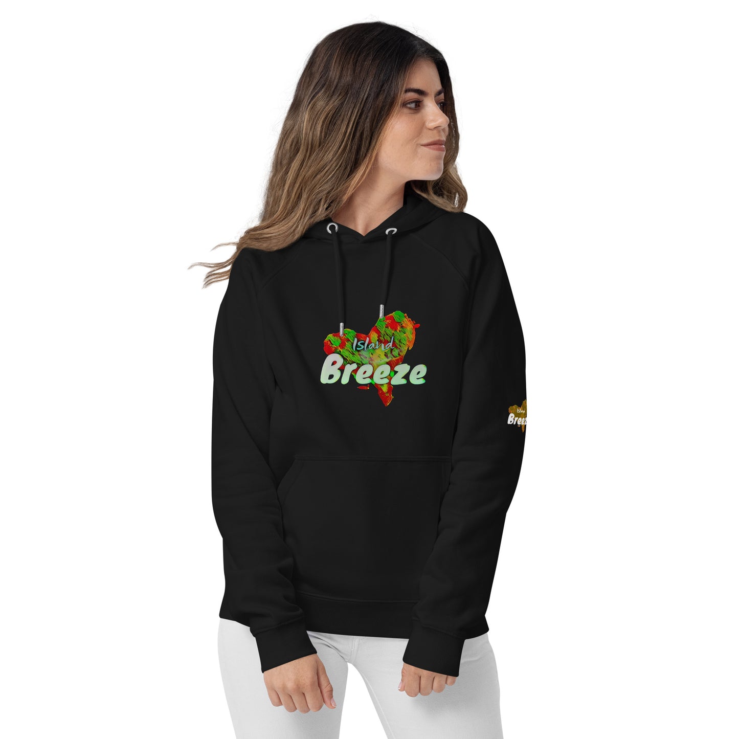 GLIFE Unisex eco raglan hoodie