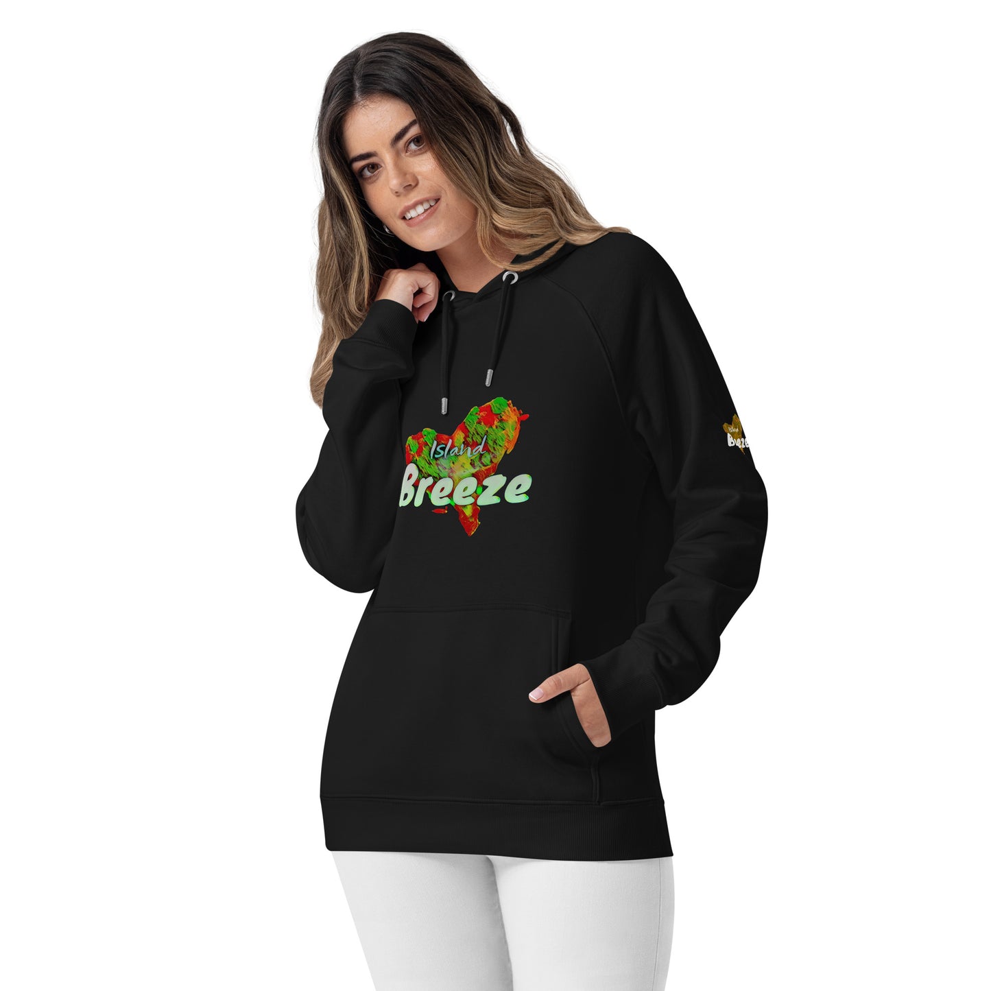 GLIFE Unisex eco raglan hoodie