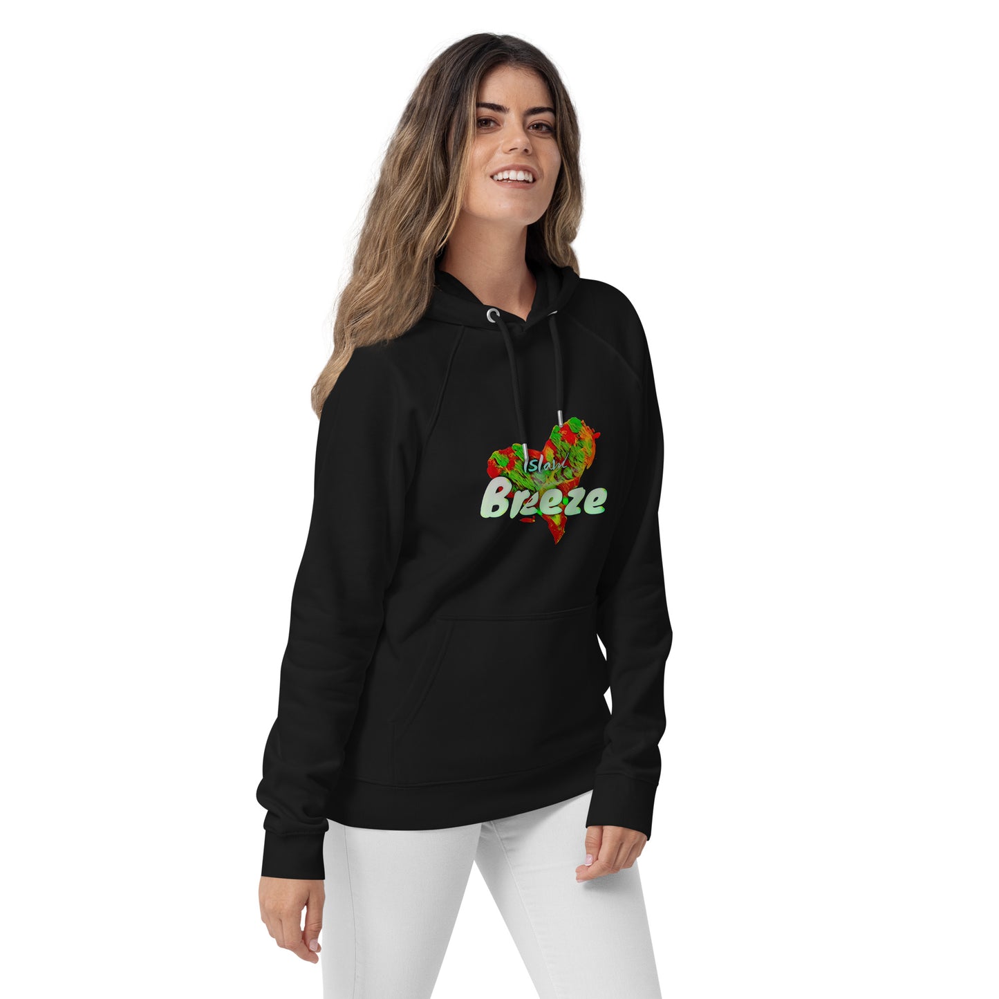 GLIFE Unisex eco raglan hoodie