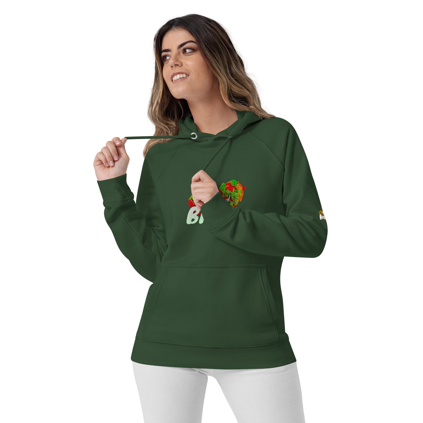 GLIFE Unisex eco raglan hoodie