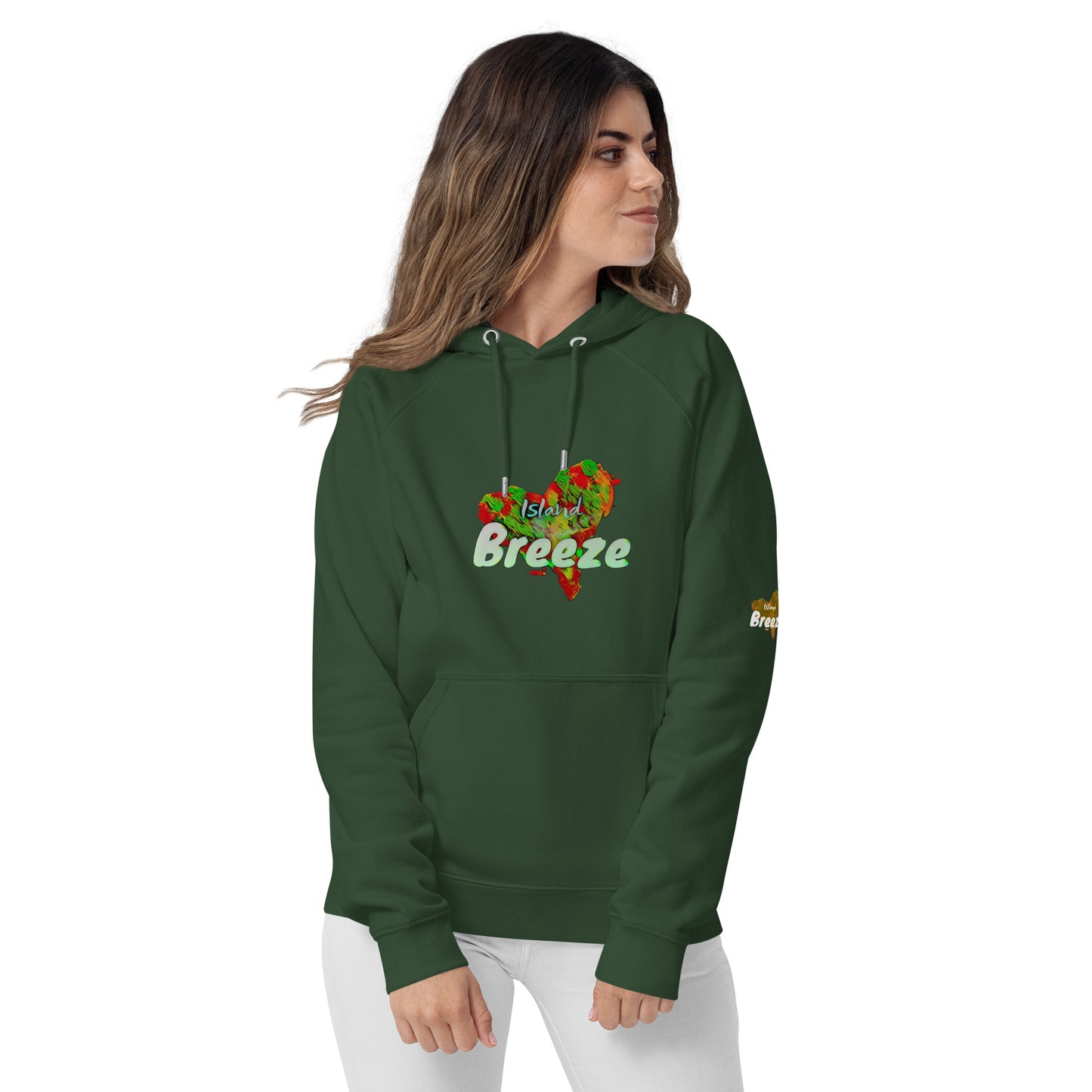 GLIFE Unisex eco raglan hoodie