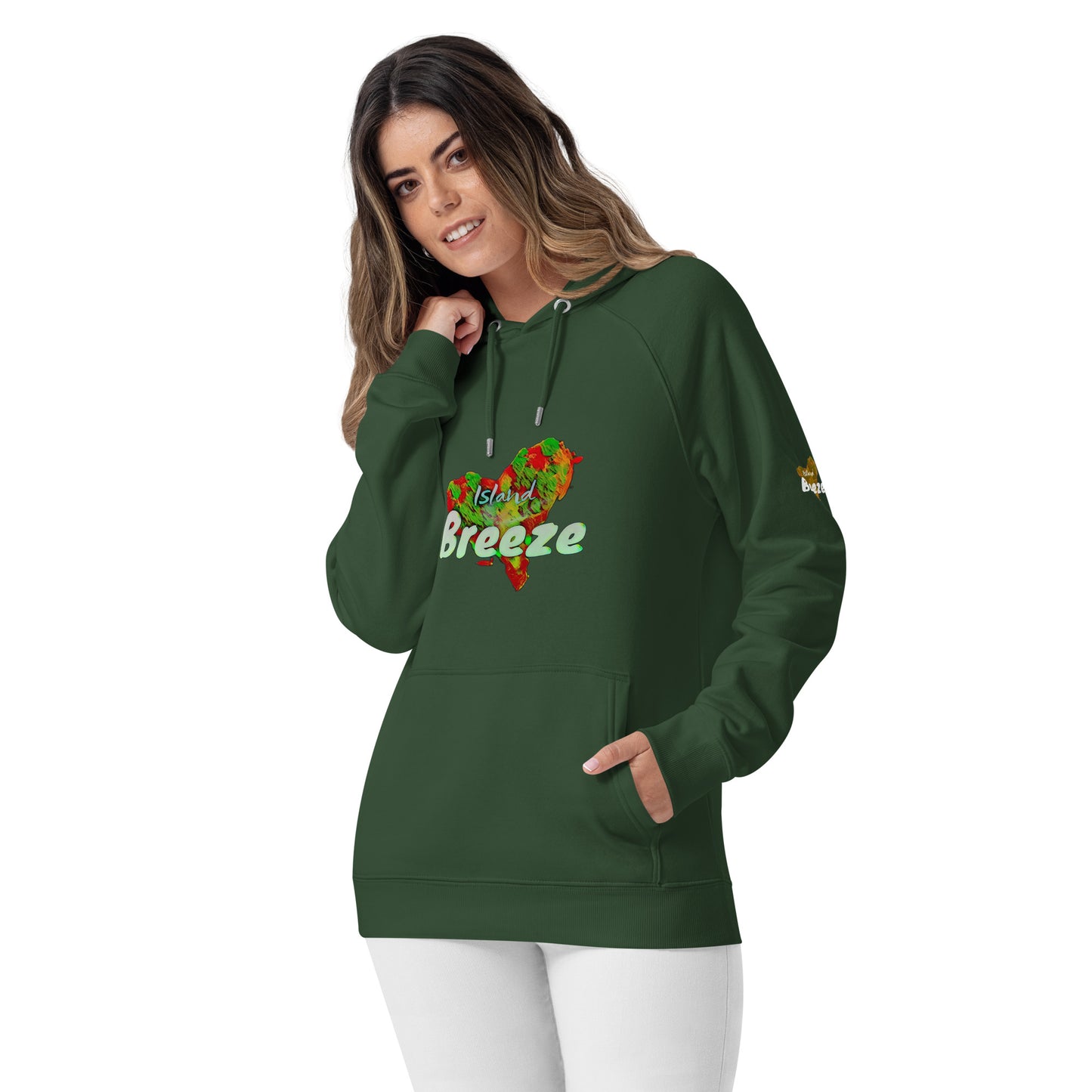 GLIFE Unisex eco raglan hoodie