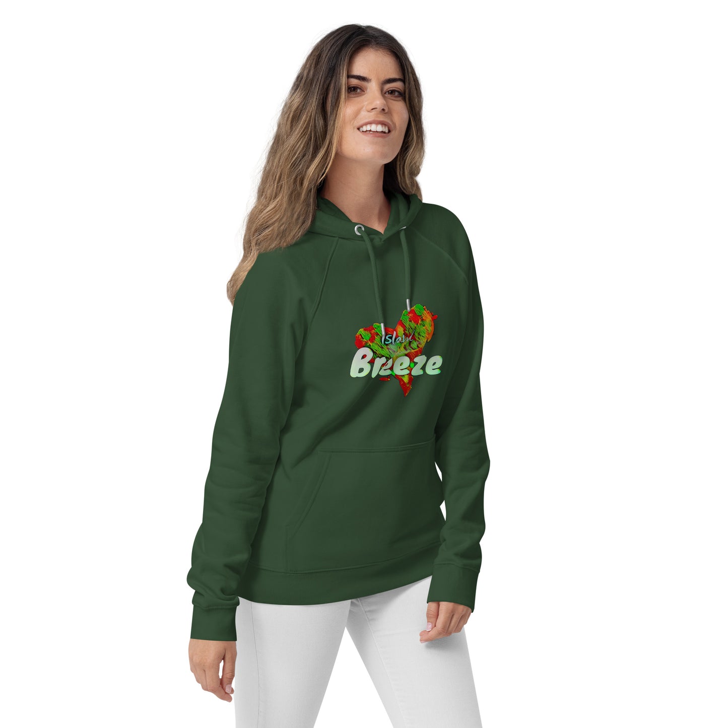 GLIFE Unisex eco raglan hoodie