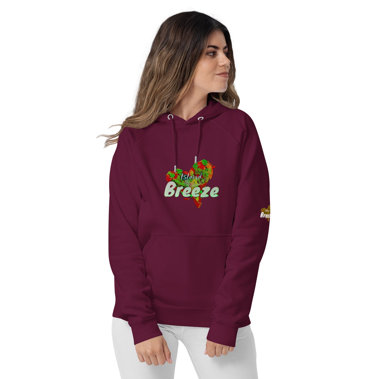 GLIFE Unisex eco raglan hoodie