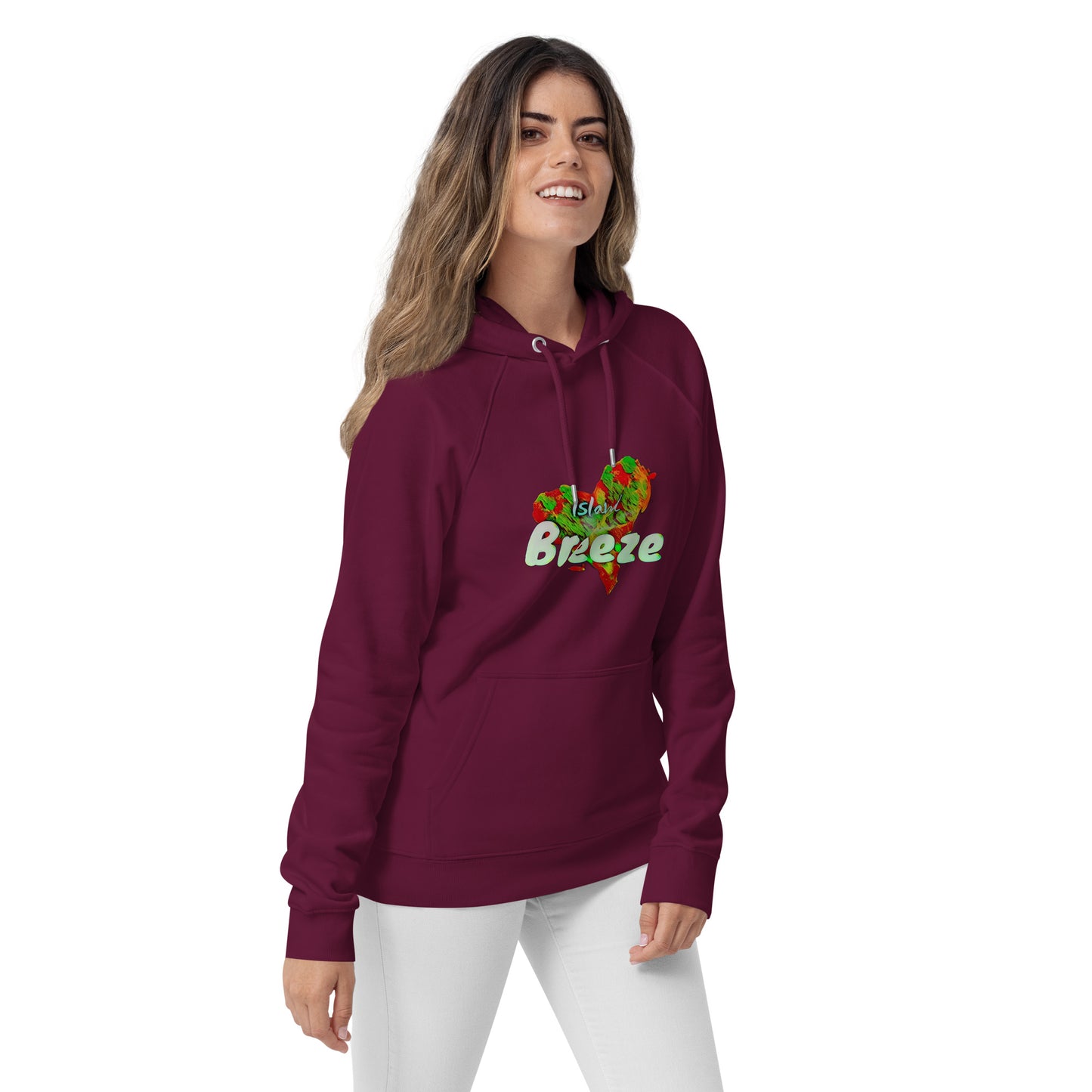 GLIFE Unisex eco raglan hoodie