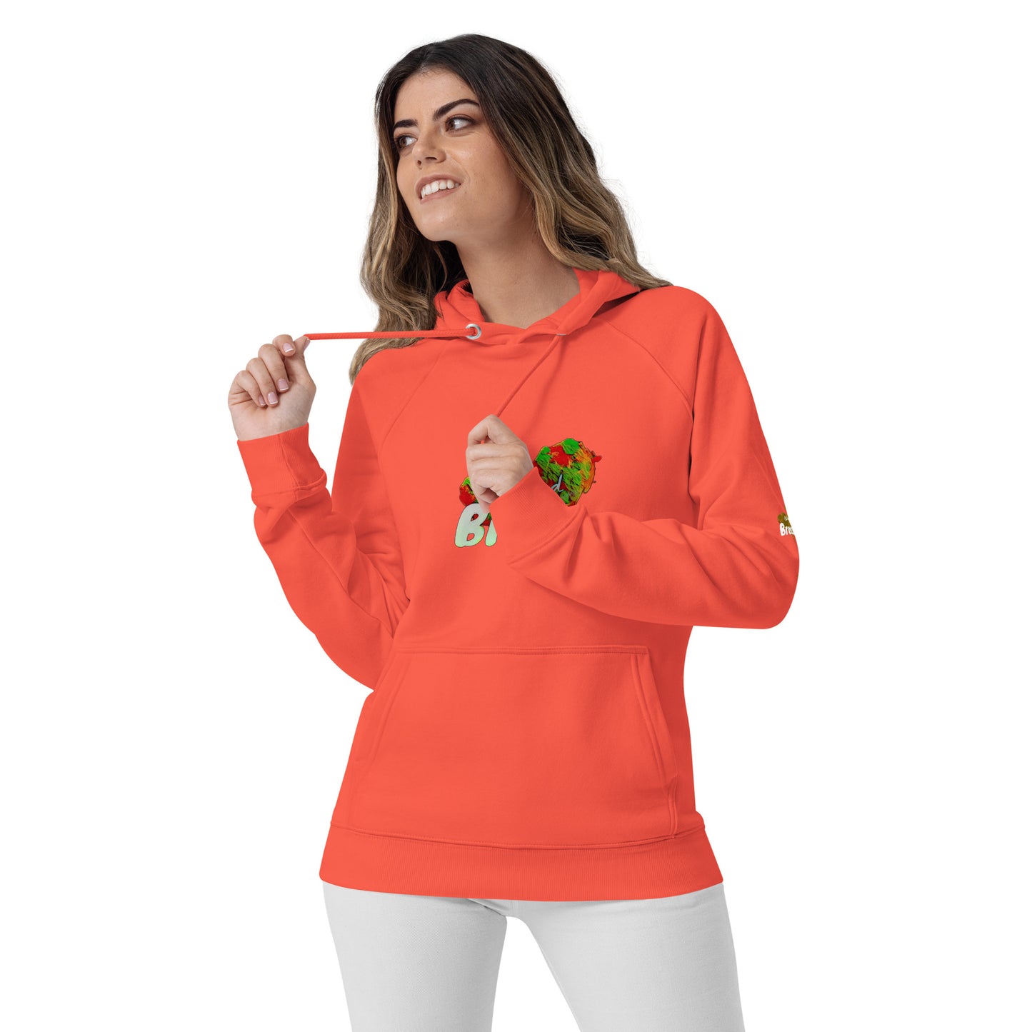 GLIFE Unisex eco raglan hoodie