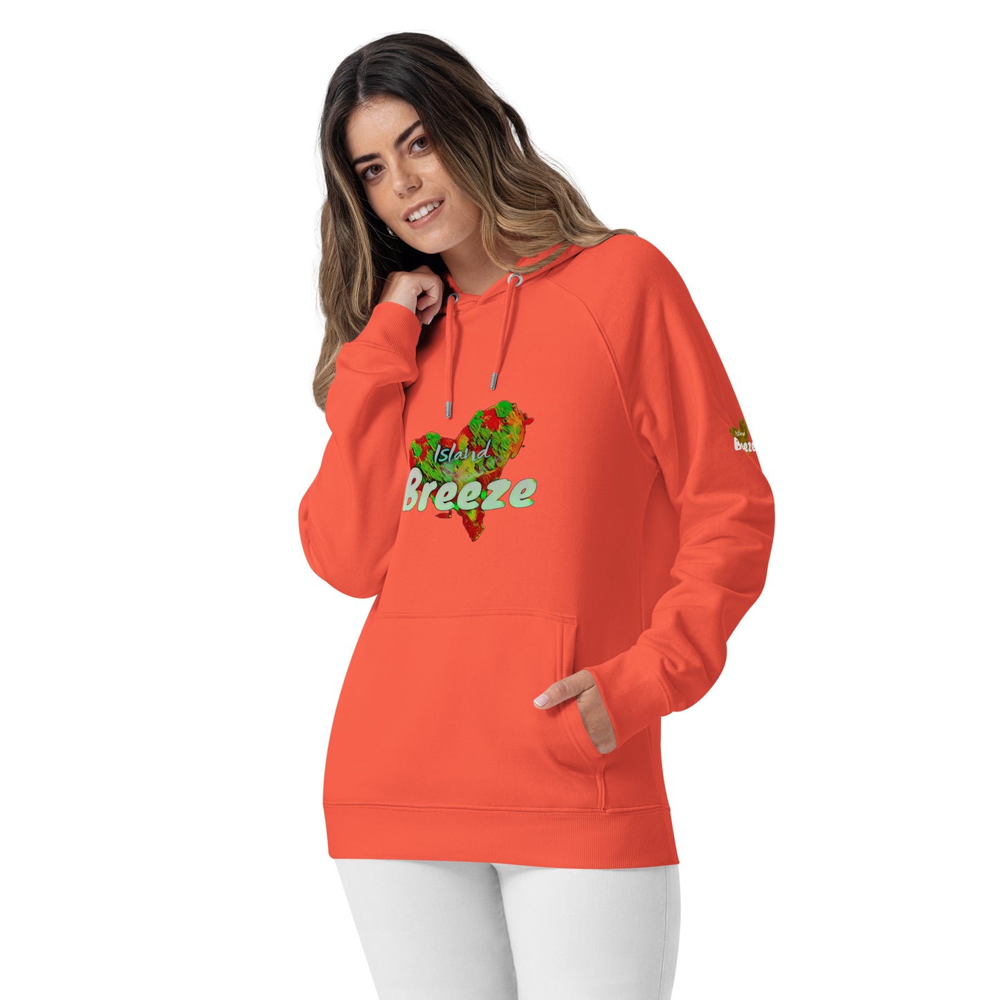 GLIFE Unisex eco raglan hoodie