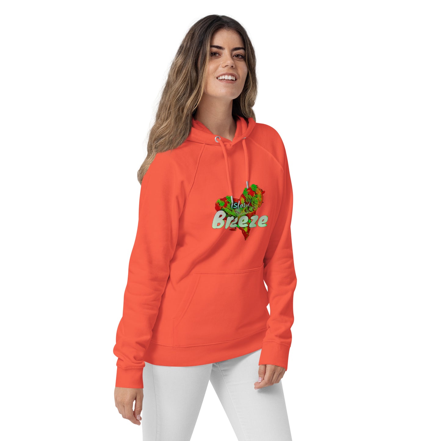 GLIFE Unisex eco raglan hoodie