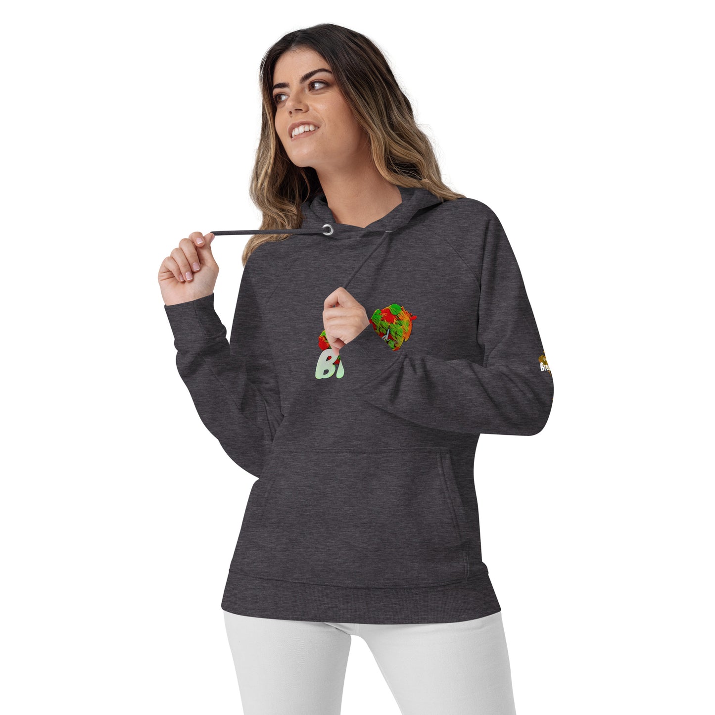 GLIFE Unisex eco raglan hoodie