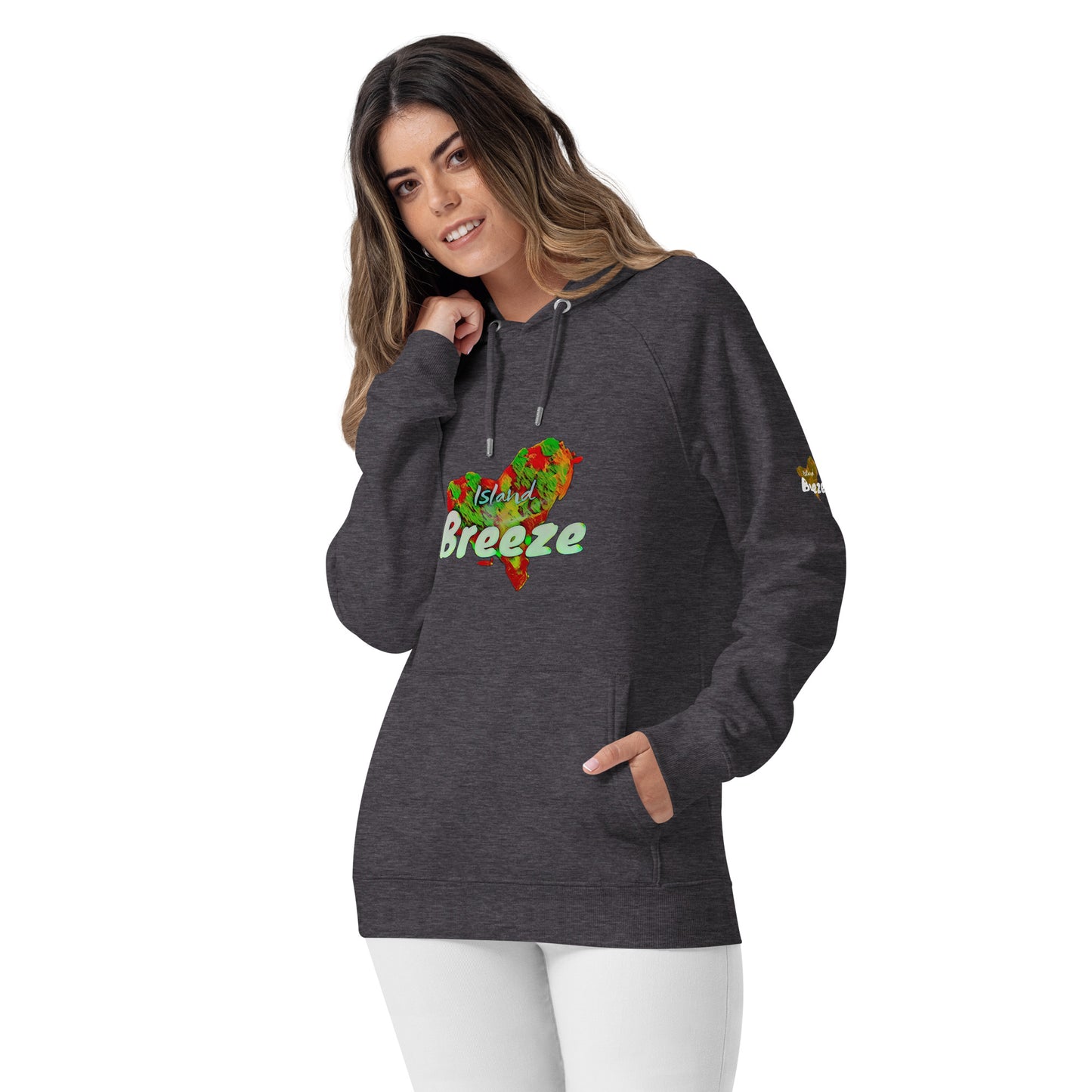 GLIFE Unisex eco raglan hoodie