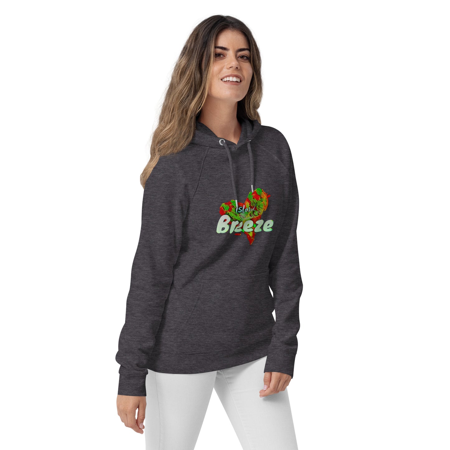 GLIFE Unisex eco raglan hoodie