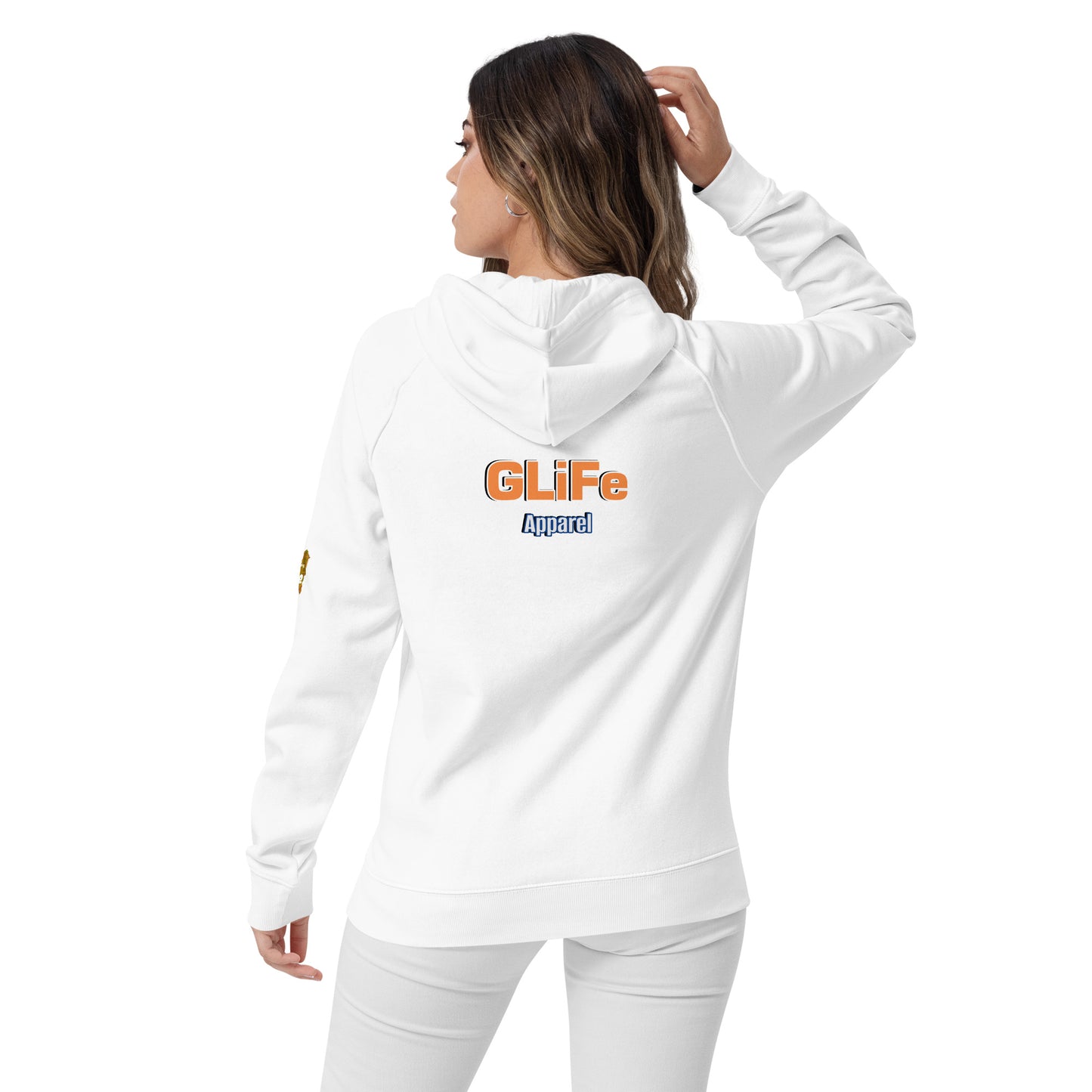 GLIFE Unisex eco raglan hoodie