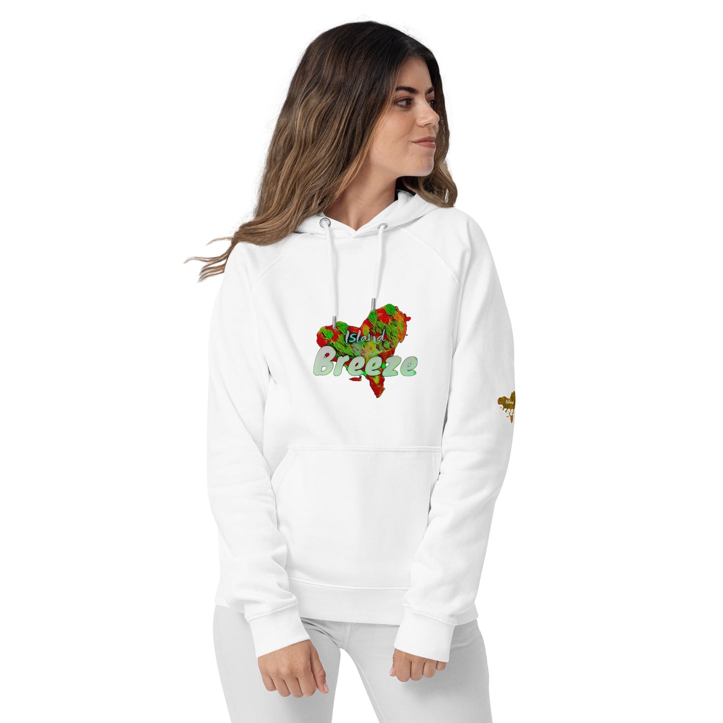 GLIFE Unisex eco raglan hoodie
