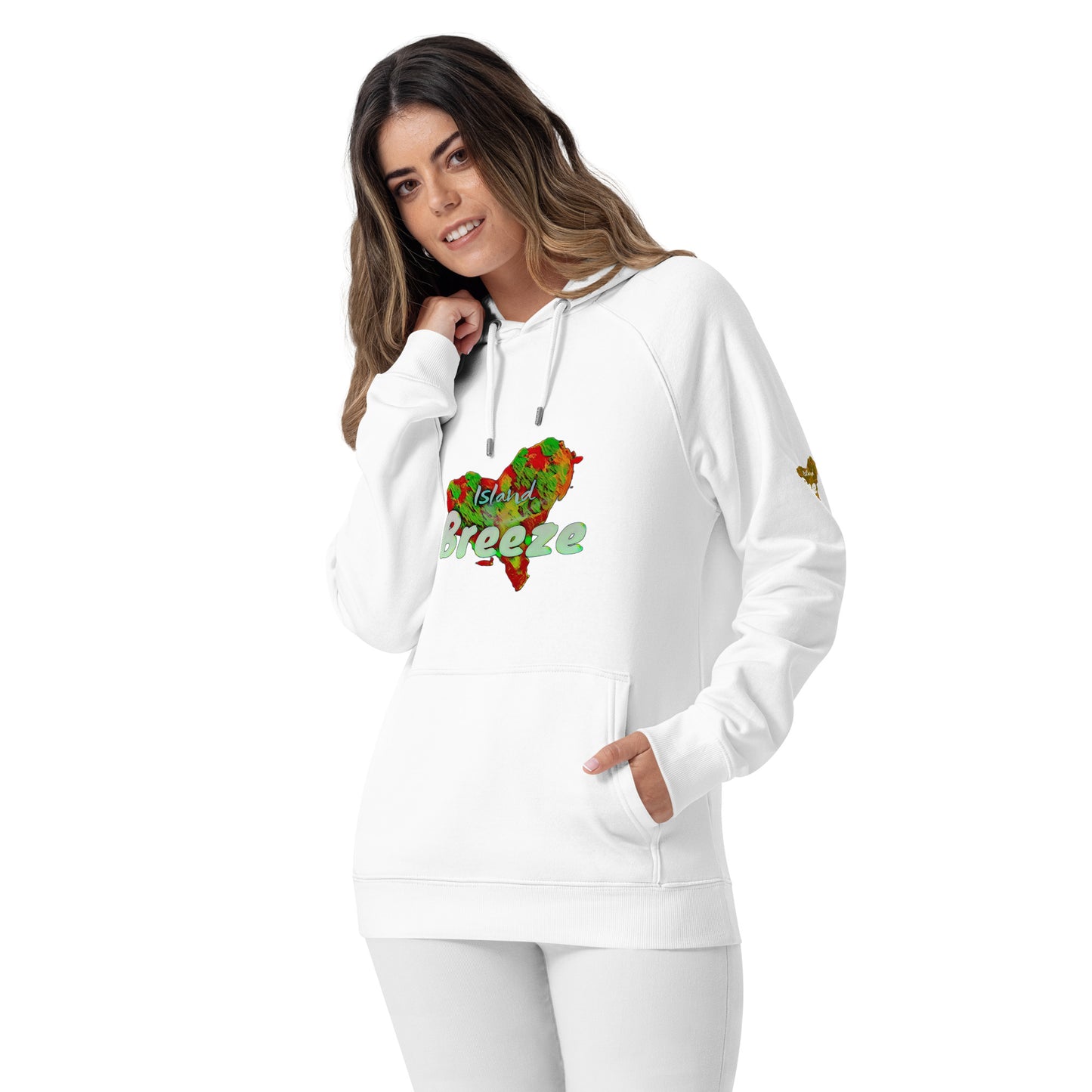 GLIFE Unisex eco raglan hoodie