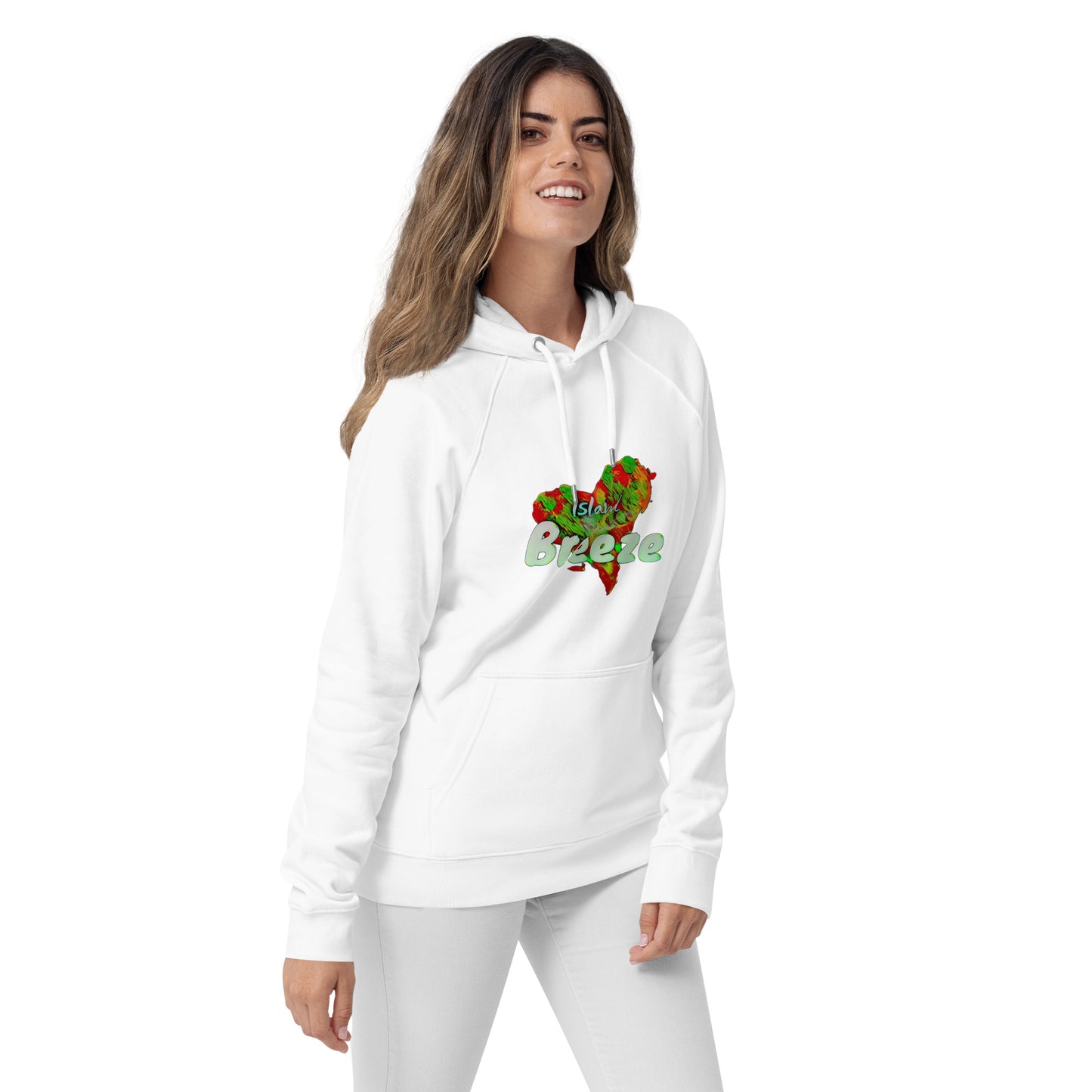 GLIFE Unisex eco raglan hoodie